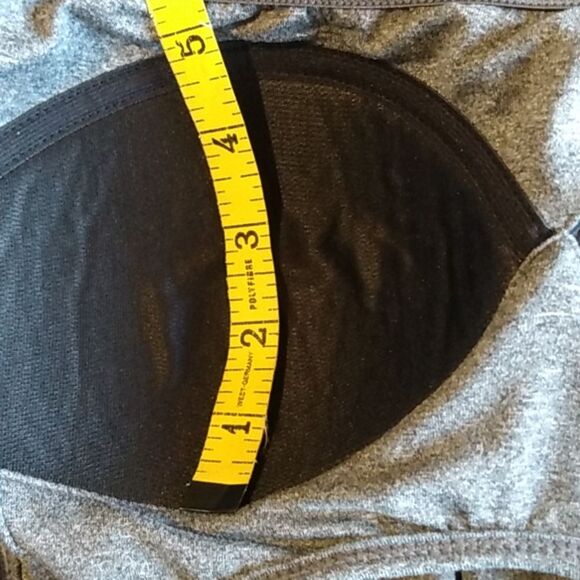 NWOT 32° Cool W/ breast pads dark gray Cami - Picture 10 of 13